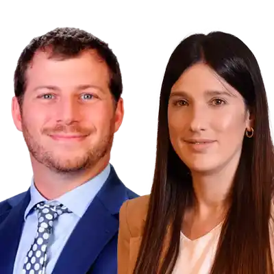 Alejo Martín Gascón y Milagros Ibarzábal