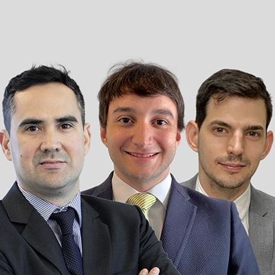 Lucas Gutierrez, Mariano Mandri Tabernero y Octavio Humberto Cejas