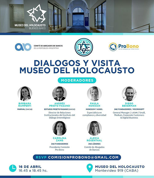 Diálogos y visita al Museo del Holocausto