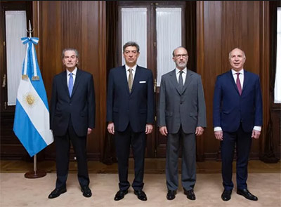 Agenda para audiencias públicas de la Corte Suprema